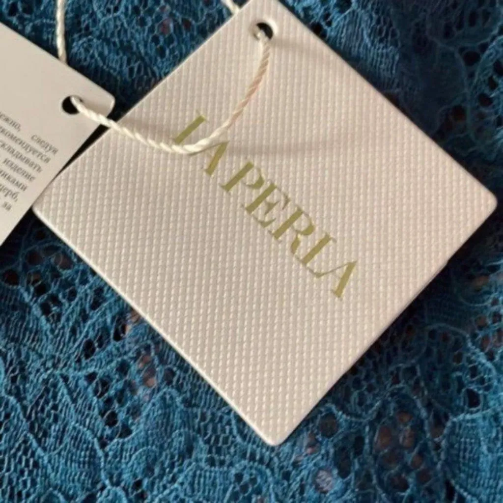 La Perla lace shirt Jade M - Image 2