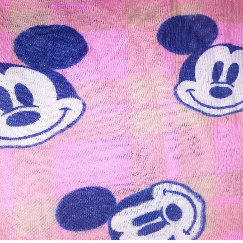 Disney Pink Mickey Mouse Pajama Pants - Image 4