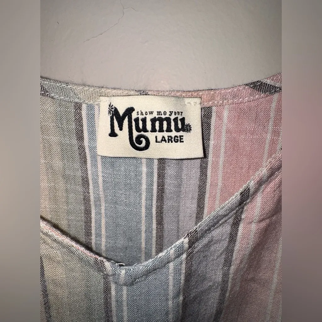 Show Me Your Mumu  Multicolor Striped Camisole - Image 3