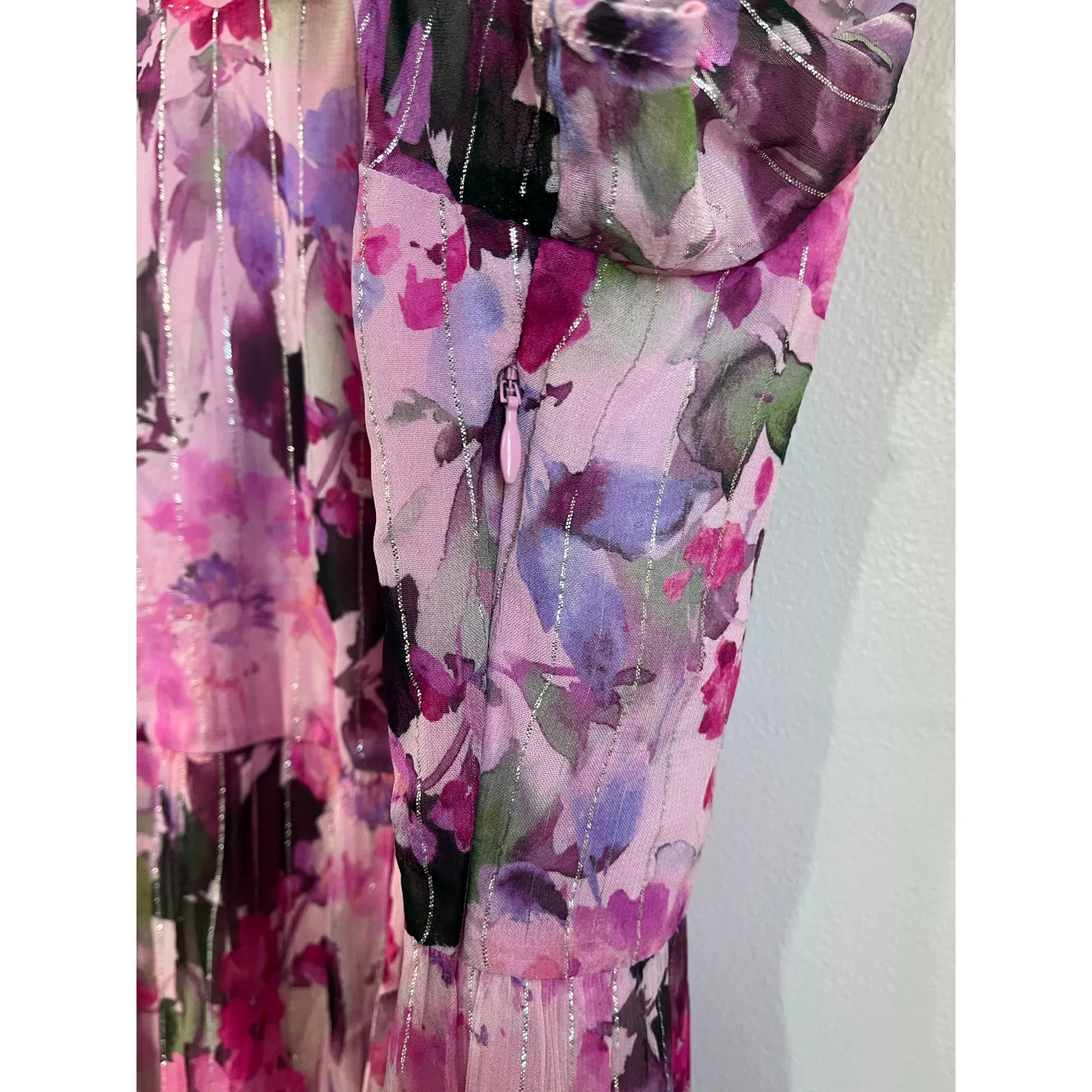 Soft Surroundings Floral Maxi Dress Flowy Romantic Boho Cottagecore XL - Image 5