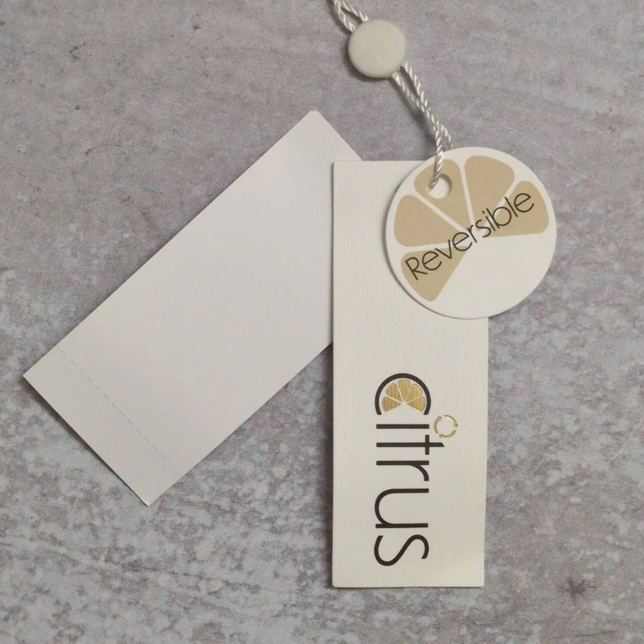 NWT Citrus Rust Orange Reversible Triangle Adjustable Animal Print Bikini Top L Size L - Image 7