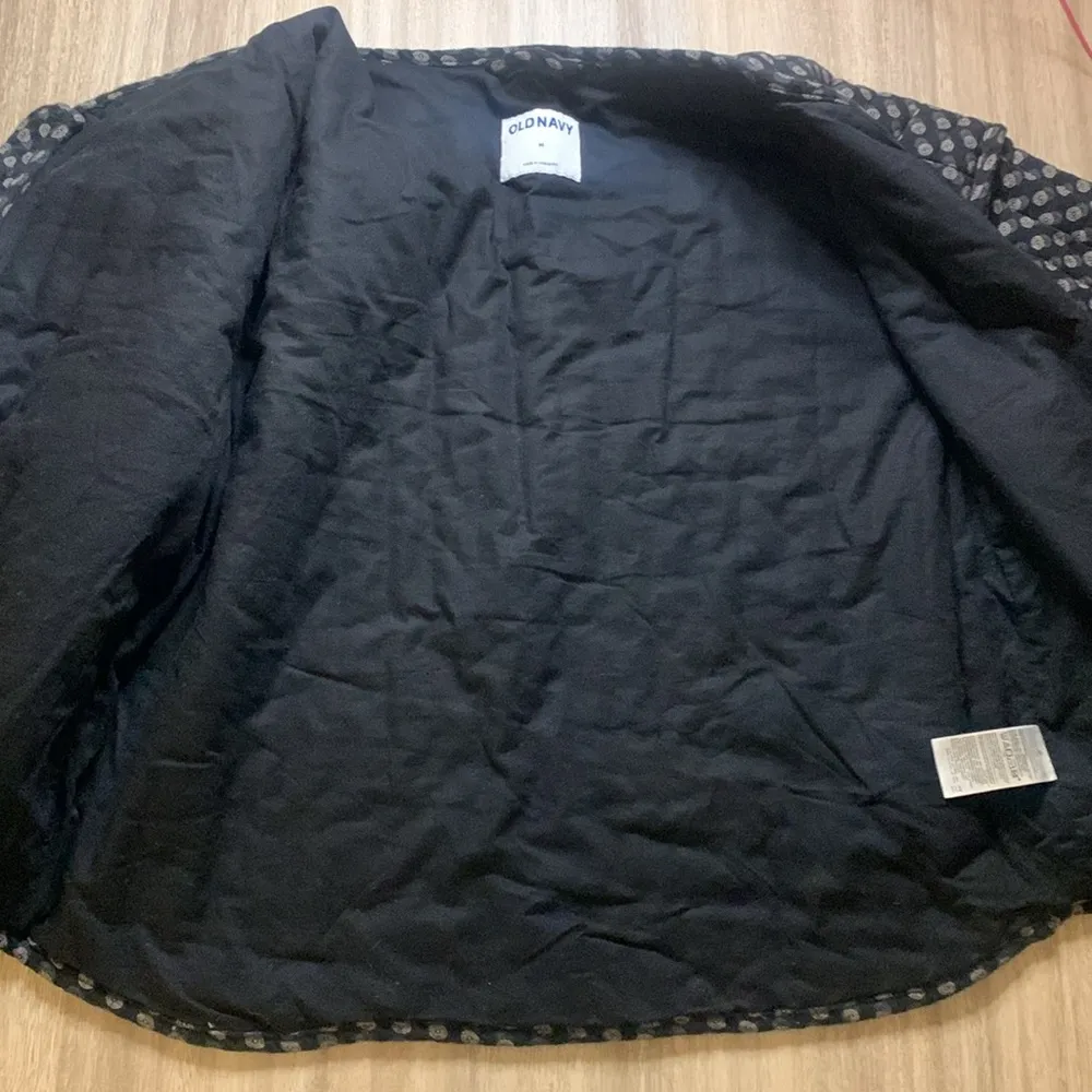 Old Navy  Quilted Bomber Full Zip Jacket Size Medium - Image 6