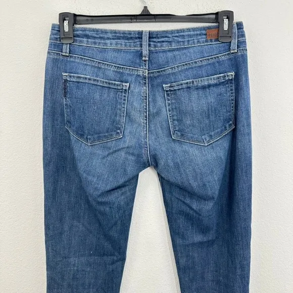 Paige Jimmy Jimmy Skinny Jeans Women's Size 27 Dark Wash Denim‎ Jeans Casual - Image 7