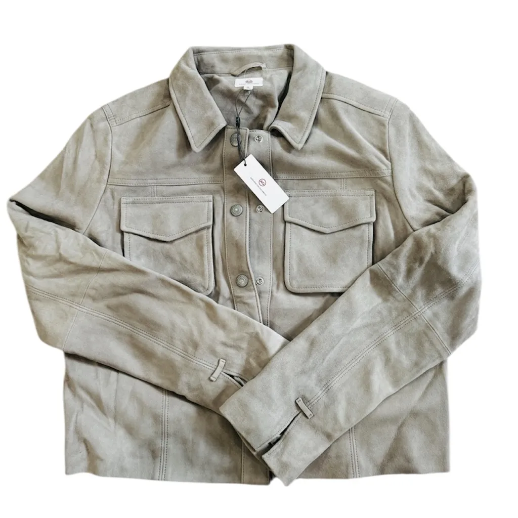 AG Adriano Goldschmied 100% lamb leather jacket NEW - Image 2