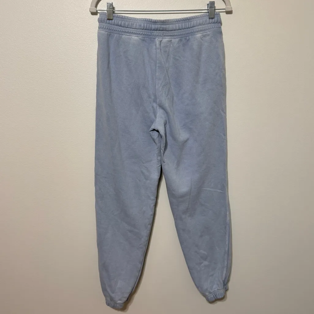 Aerie Big Chill Jogger Size XS Blue Acid Wash Comfy Sweatpants Oversized Baggy - Image 5