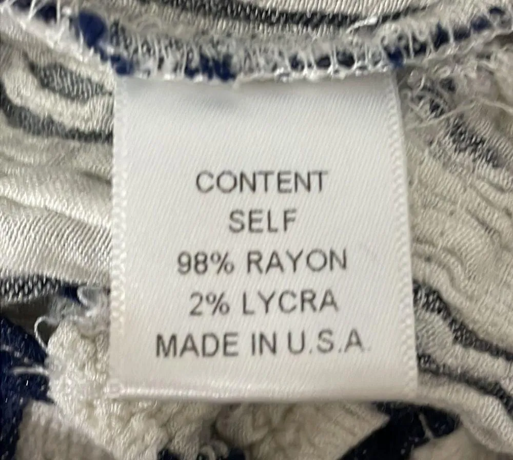 Maven West Ruffle Hem Striped Shorts - Image 4