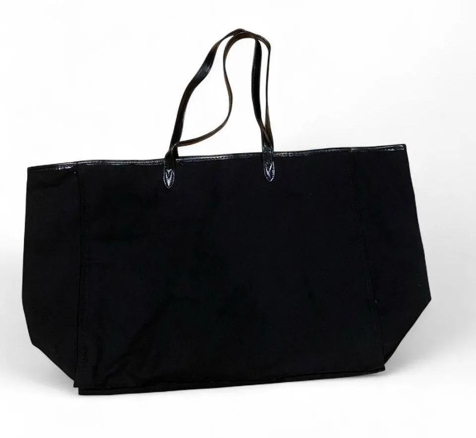 Victoria’s Secret 2017 black sequin stripe tote bag - Image 3