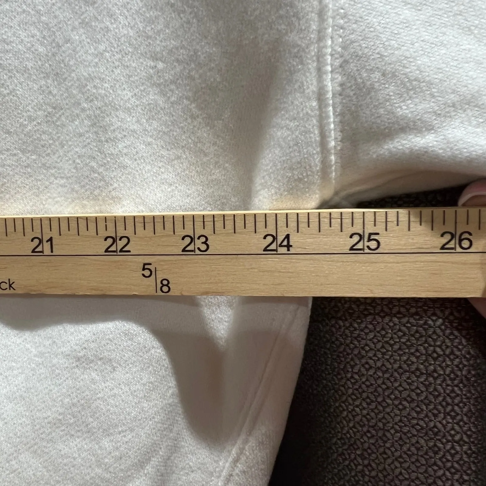 Abercrombie & Fitch Melbourne Tournament Oversized White Hoodie Sweatshirt Small - Image 4