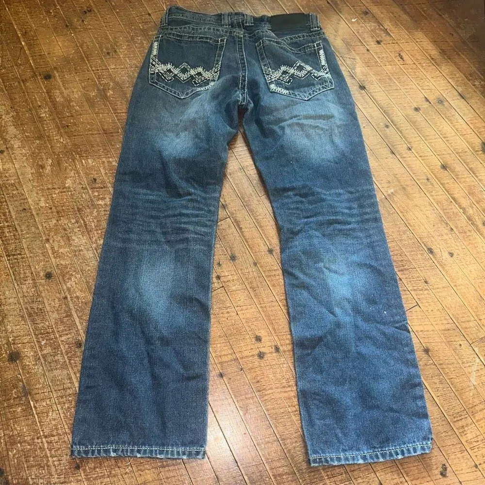 Buckle Black distressed low rise boot 29x30 normcore jeans - Image 3