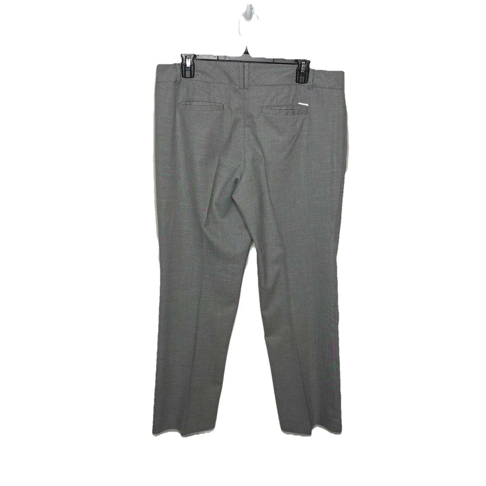 New York & Company Stretch Grey Gray Dress Career Pants Womens Size 12 Petite - Image 5