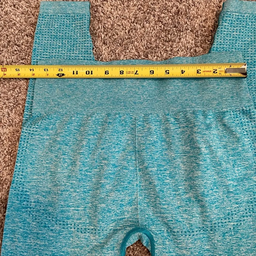 GYMSHARK Vital seamless leggings Tahoe Teal Marl - Image 3