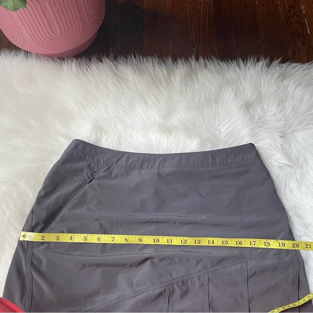 Grey Athletic Skort Hiking Outdoors Size 28 - Image 5