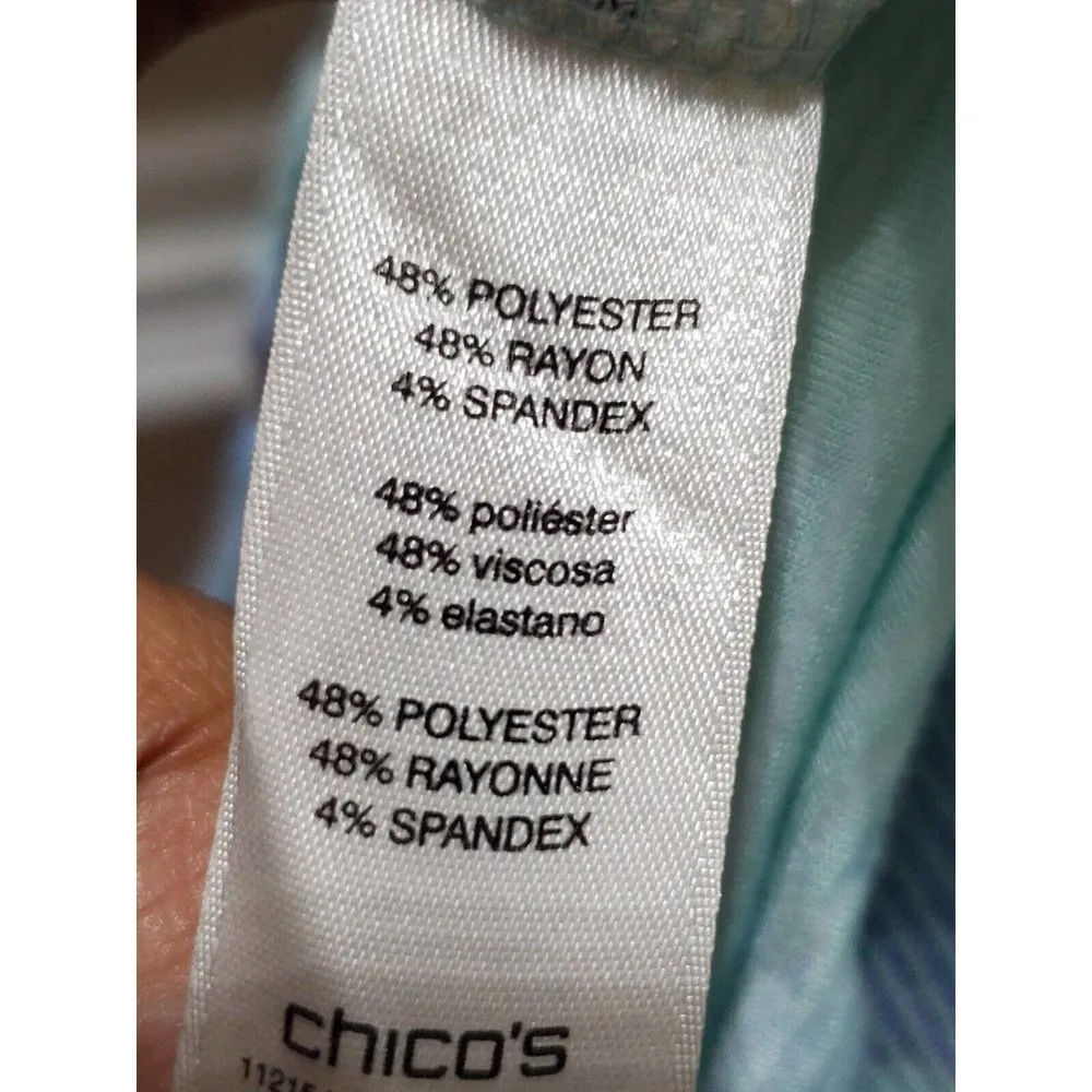 Zenergy Women's Multicolor Polyester Scoop Neck Short Sleeve Pullover Shirt 2 L - Image 9