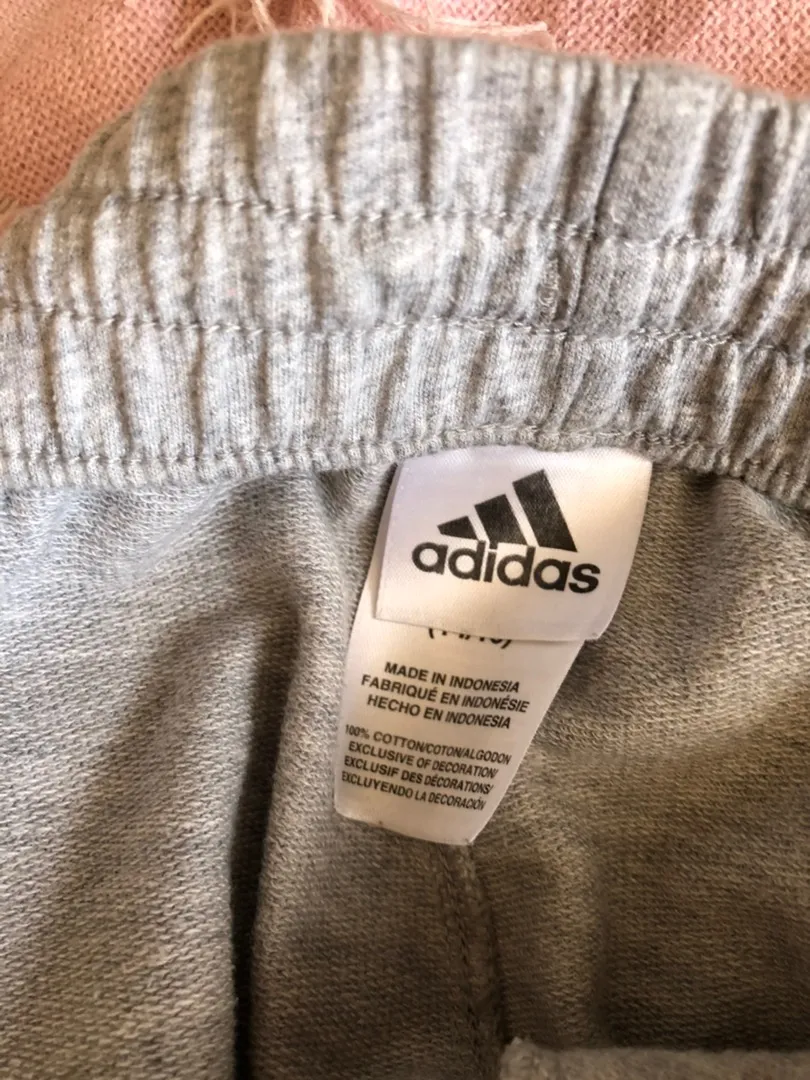 Adidas Gray Joggers - Image 5