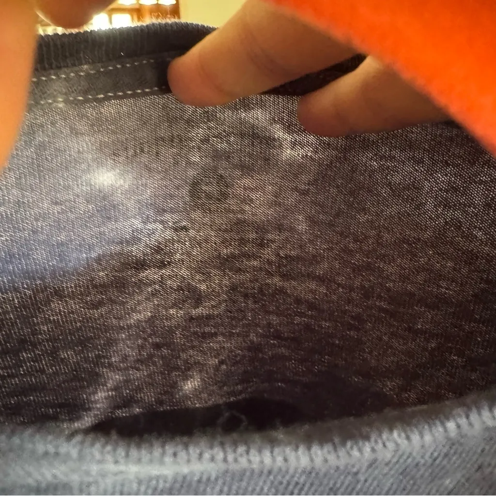 Simply Southern Stay Wild Shirt Women’s Small Blue Tie Dye Mountain Long Sleeve - Image 3