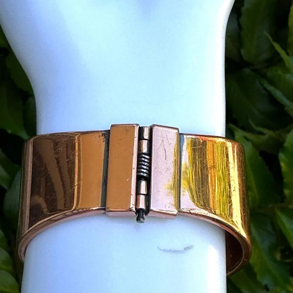 Matisse Renoir copper clamper bracelet - Image 5