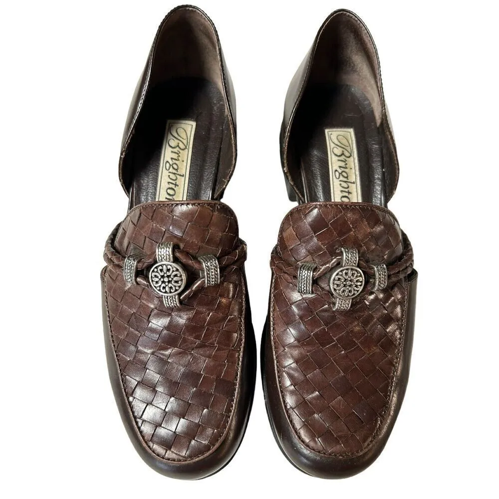 Brighton  Holland Brown Open Side Loafers size 5.5M - Image 2