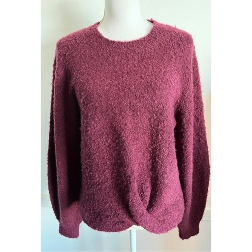 Joie • Stavan Metallic Detail Crewneck Sweater Blackberry - Image 38