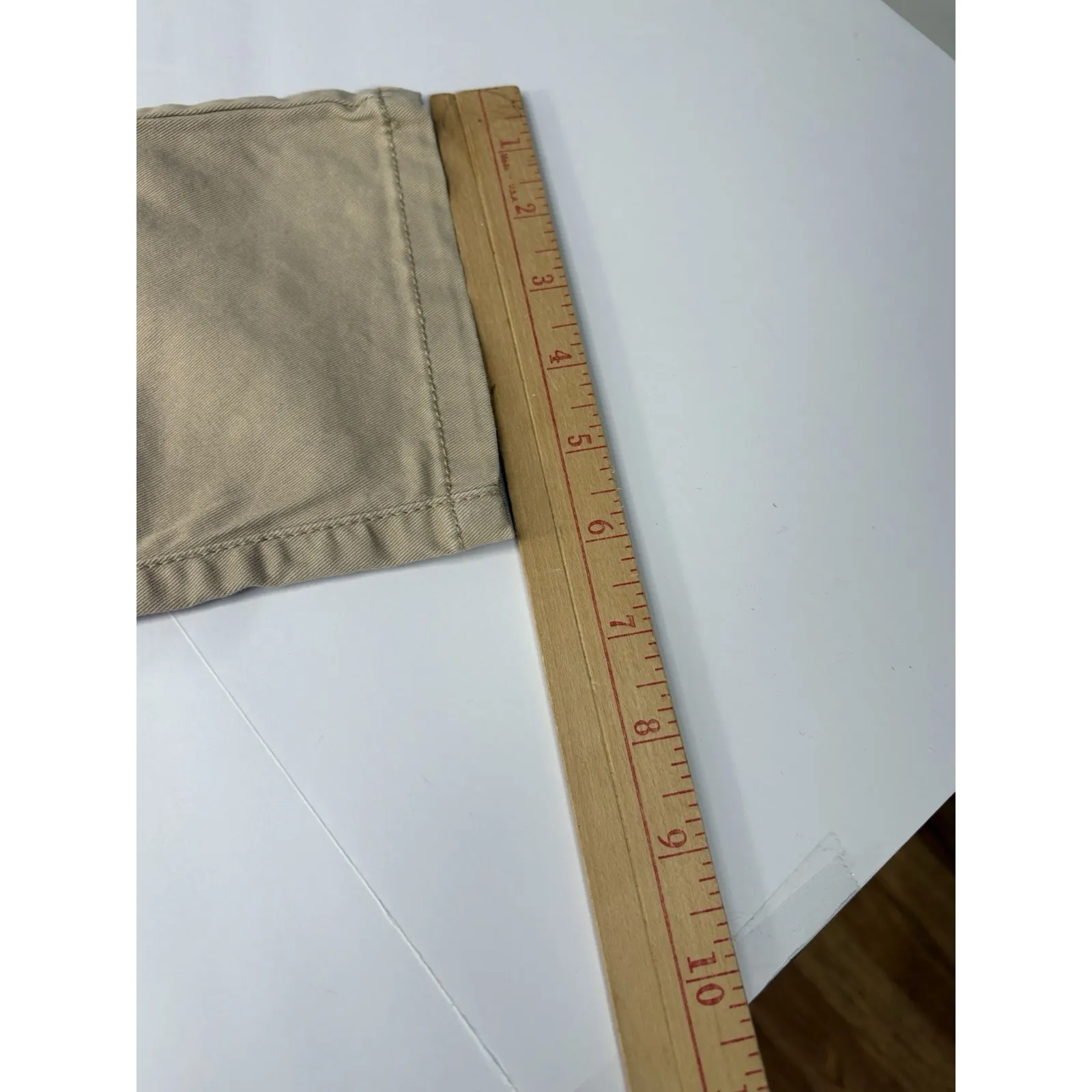 American Eagle Women's Pants Beige Stretch‎ Dress pant Trousers 32/27 - Image 10