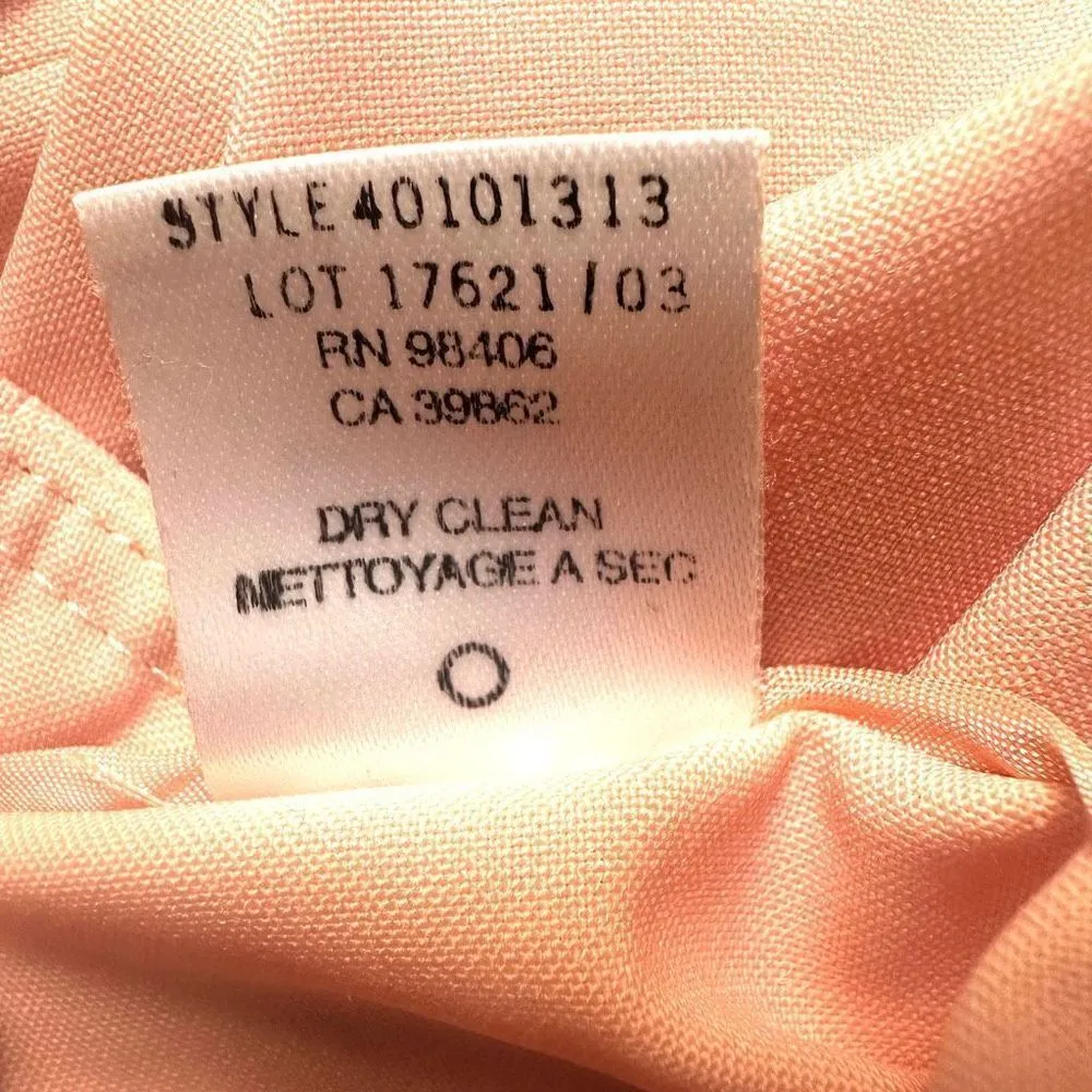 Theory wool pink pleated long pencil skirt - Image 6