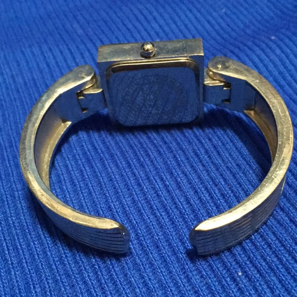 Ladies’ Geneva Cuff Bracelet Watch (“as is”) - Image 4