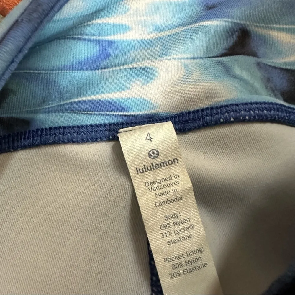 Lululemon Speed Up 21 Crop w/ Pockets - Image 2