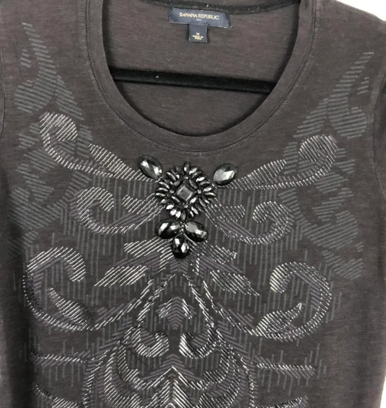 Factory Gem Detail Tee - Image 5