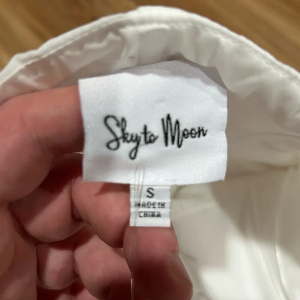 White Asymmetrical Tiered Midi Dress - Image 3