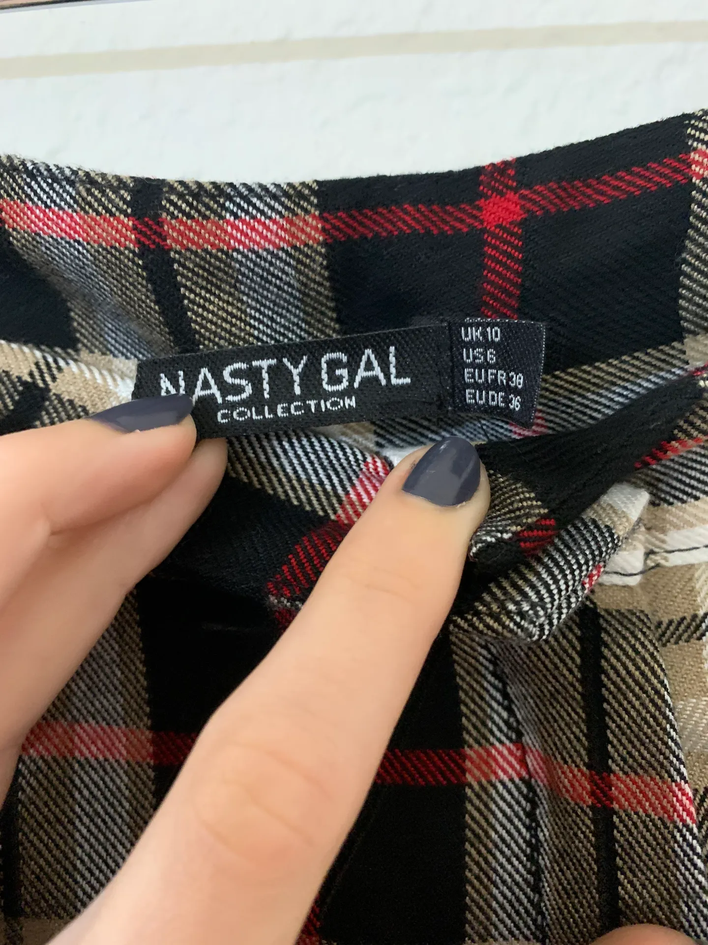 Nasty Gal Plaid Pants - Image 3