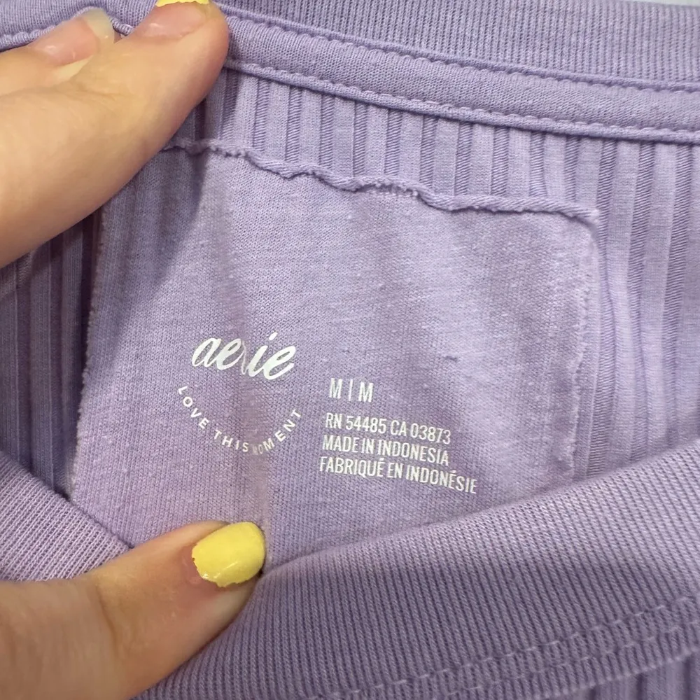 Purple knit Aerie‎ long sleeve - Image 2