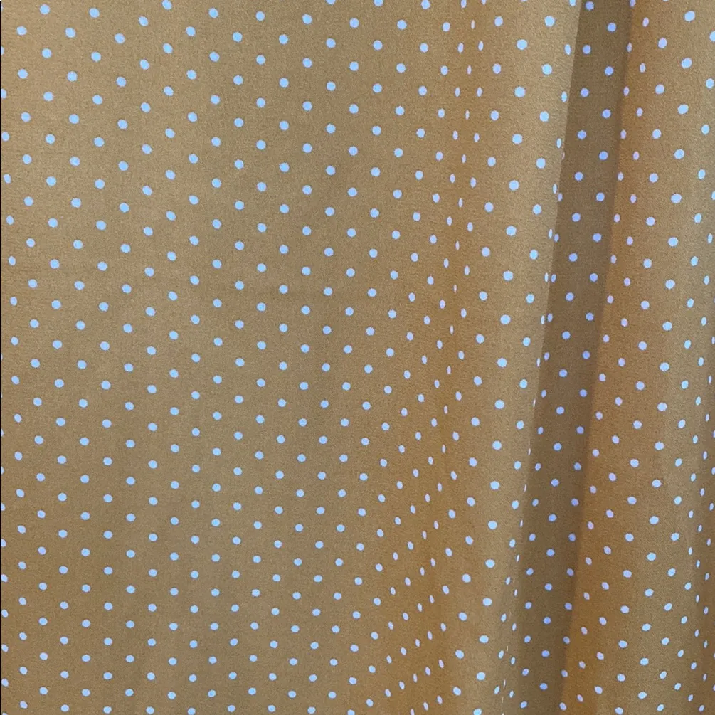 Mustard Ruffle Sleeve Blouse Yellow Size 1X - Image 4