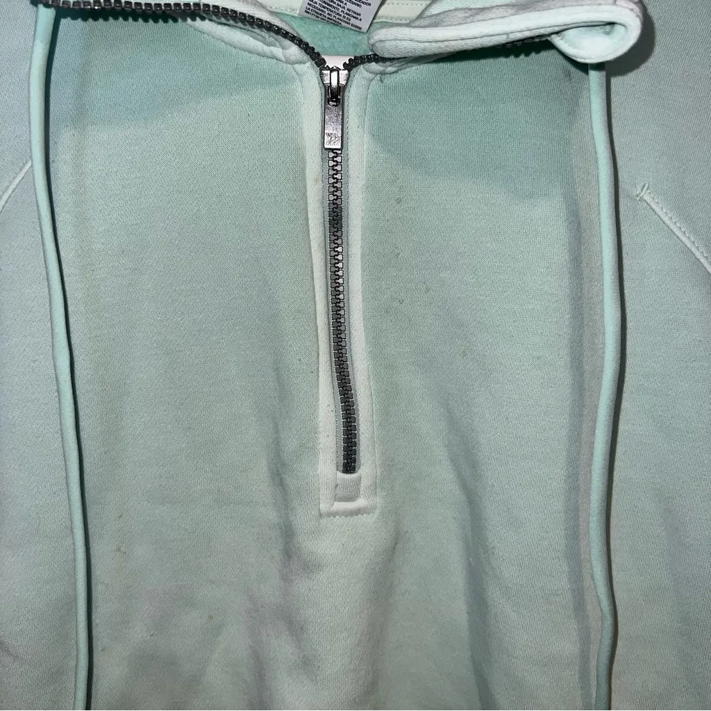 All in Motion Light Green Women's Half-Zip Hoodie - Image 7