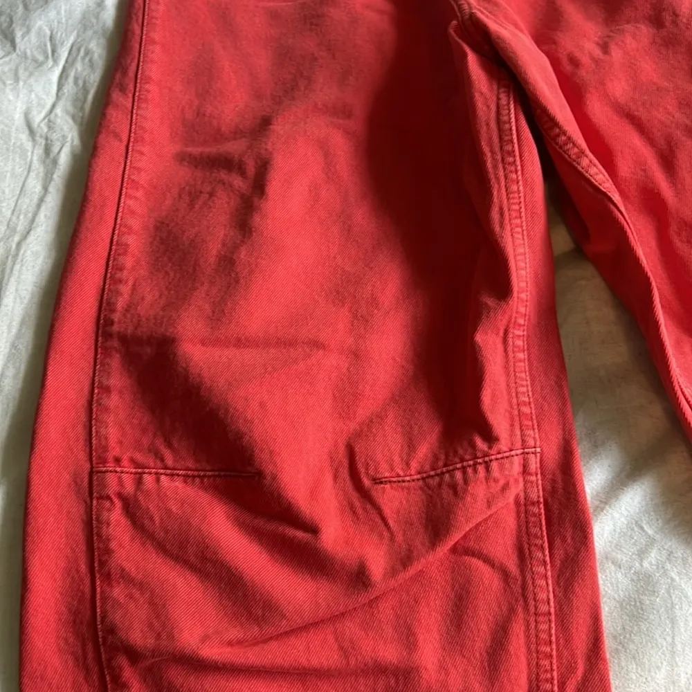 High rise baggy orange-red jeans  BDG size 26 - Image 2