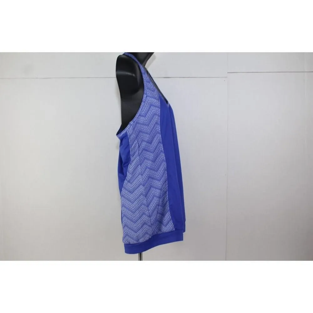 Prana Athletic Tank Top Women's Size M Blue - Image 2