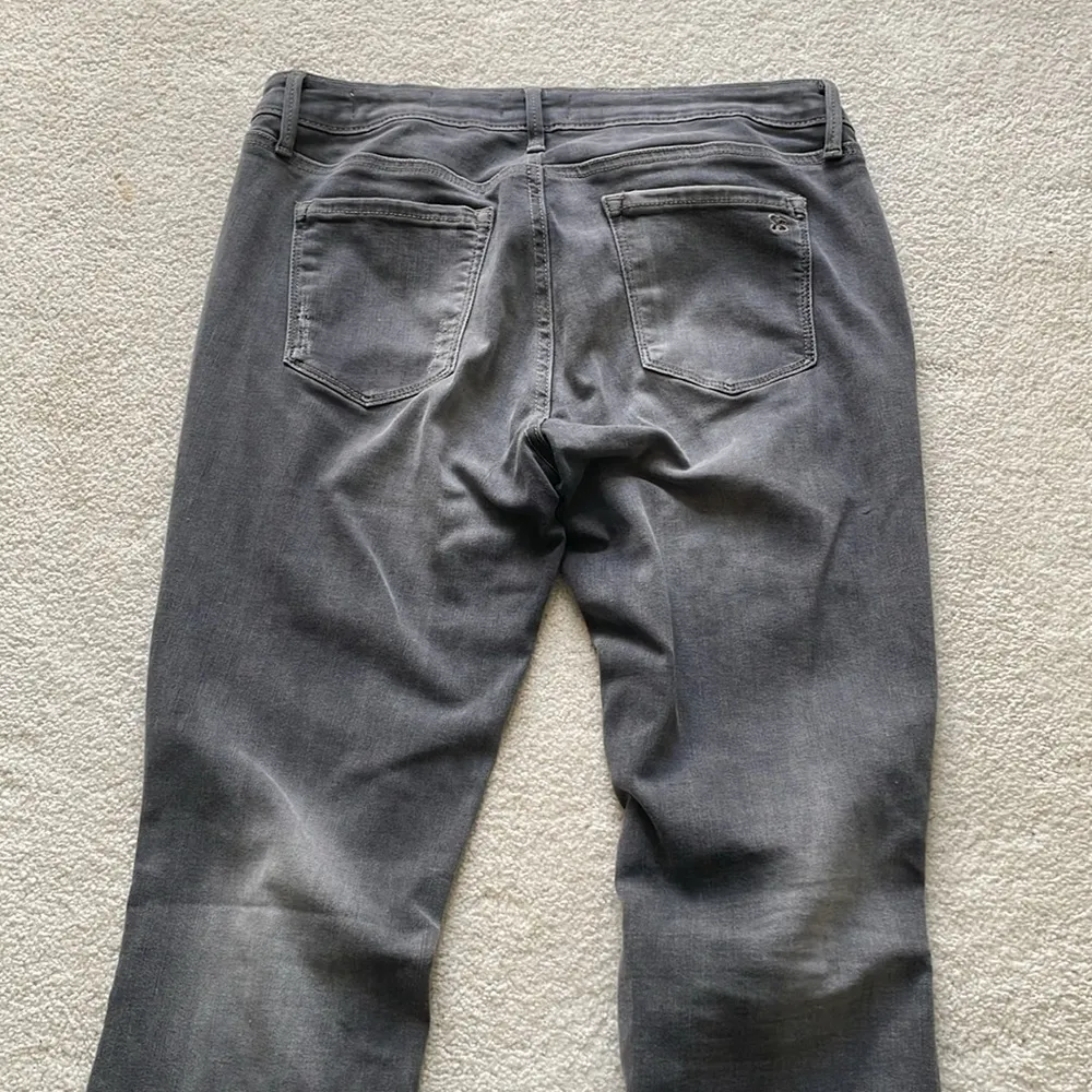 Grey Jessica Simpson Ripped Kiss Me Super Skinny Jeans - Image 7