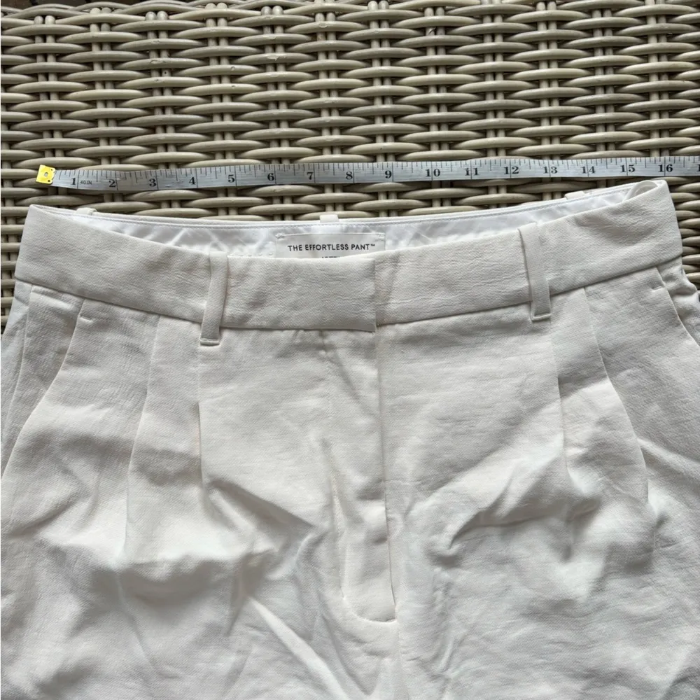 Aritzia‎ The Effortless Pant Cropped CruiseLinen 12 workwear minimalist holiday - Image 7