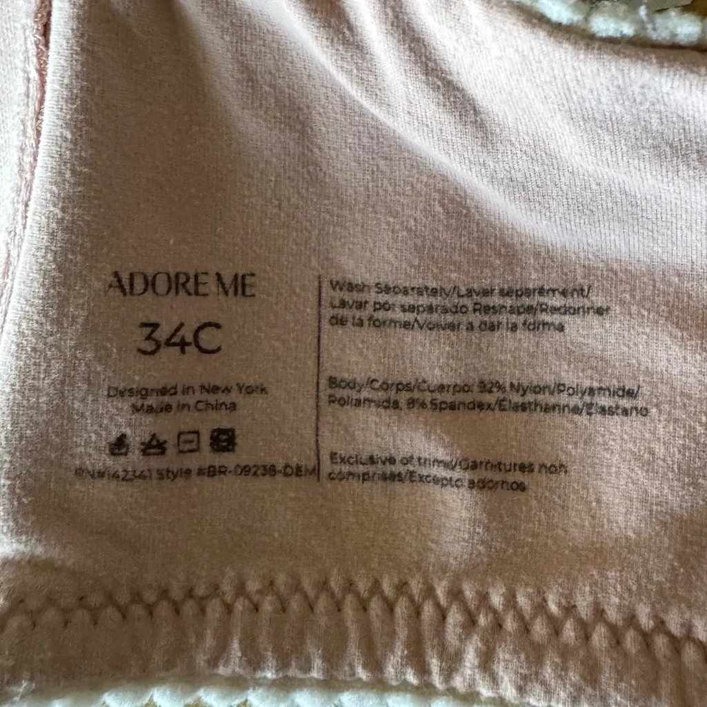 🌸Adore Me Jeannette Push-Up Demi Bra🌸 ~34C - Image 14