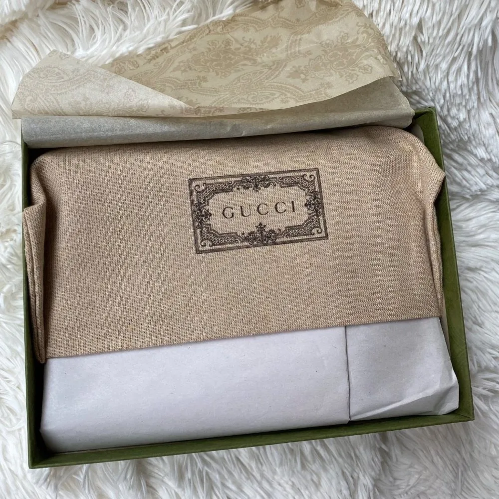 Gucci GG Supreme Monogram Mini Cherry Chain Bag - Image 9