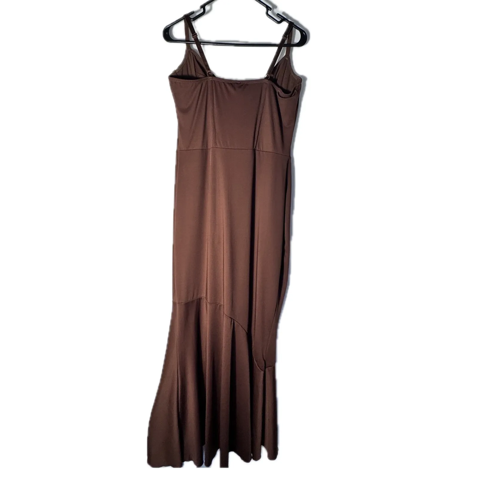 NWOT Popilush Brown Corset Shapewear Maxi Dress - Image 5