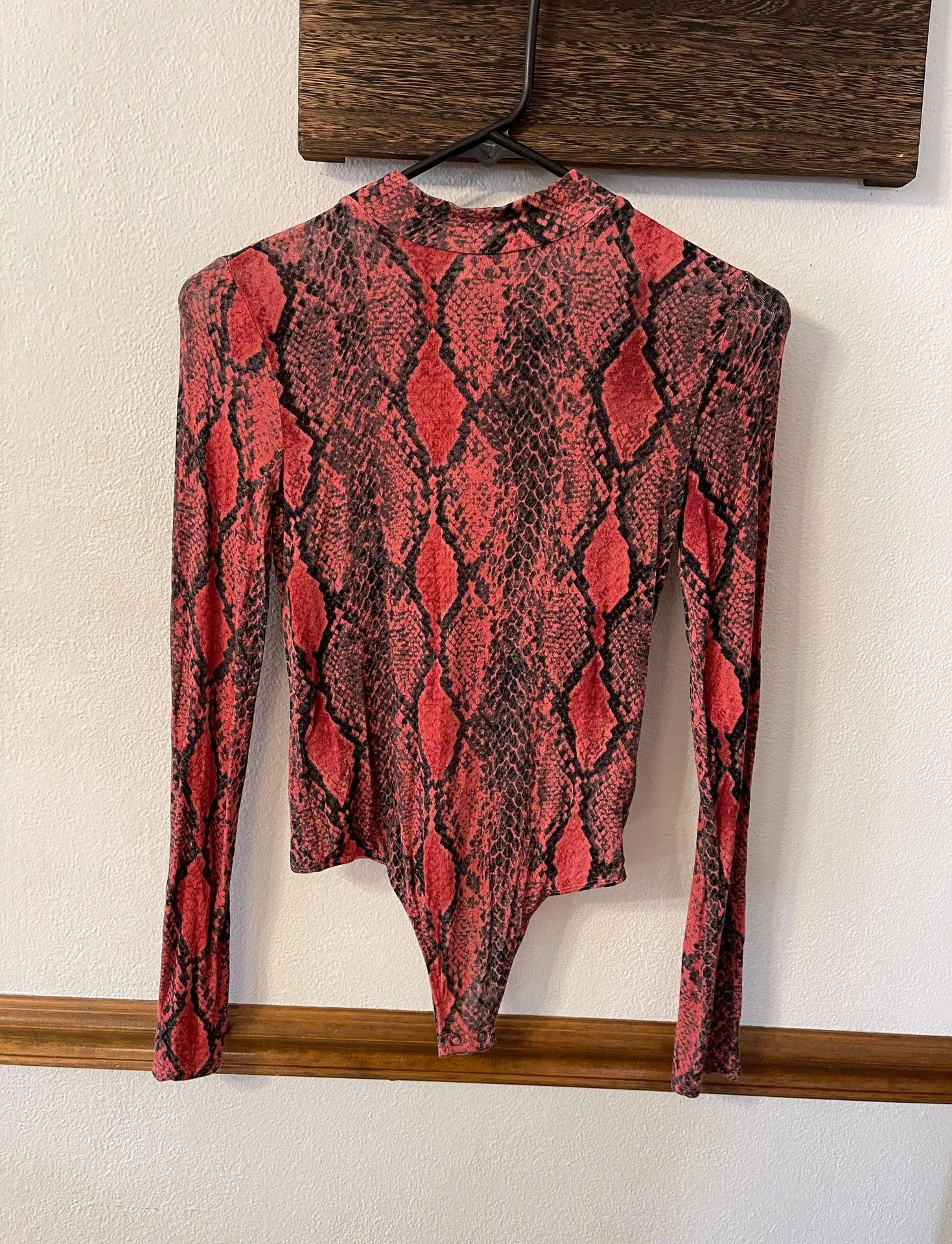 Snake Print Bodysuit - Image 2