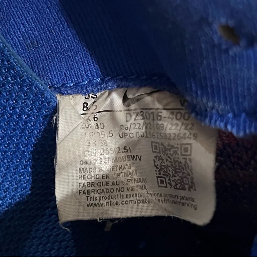 Nike React Infinity Run Flyknit 3 Women's Running Shoes DZ3016-400 Racer Blue - Image 13