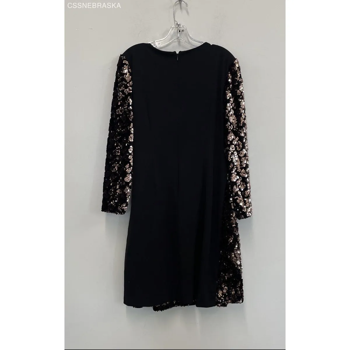 Julia Jordan - Women's Long Sleeve Rose Gold Sequin Dress -‎ Size 14 - Image 5