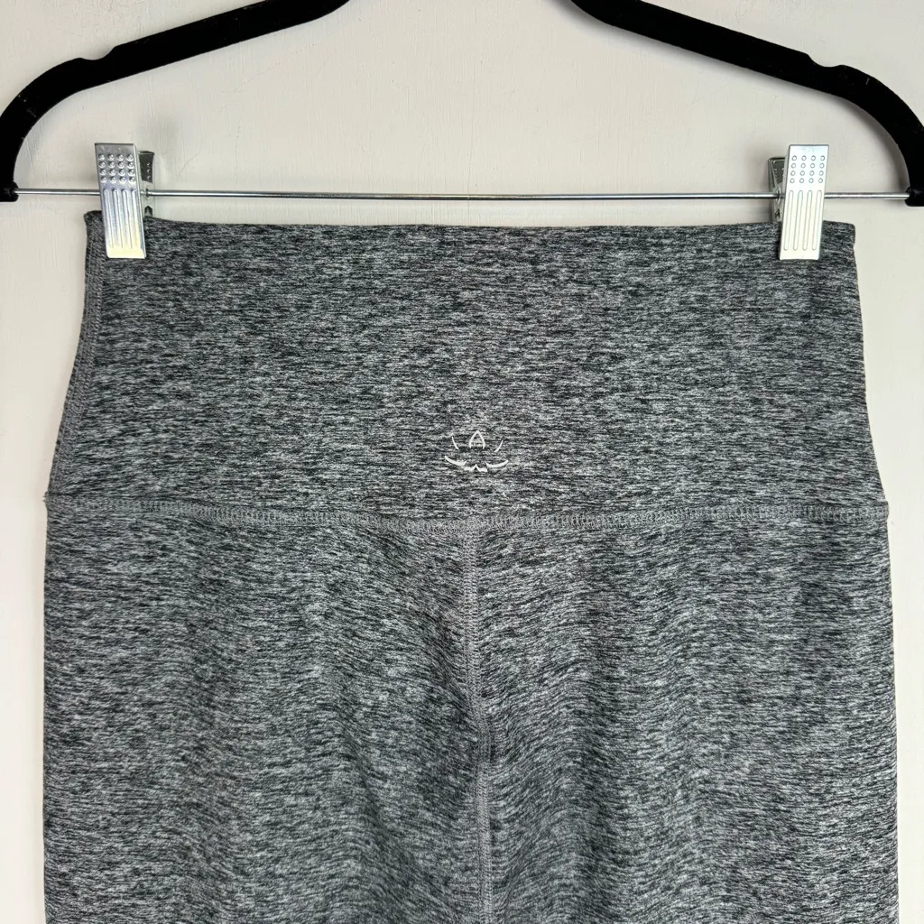 Beyond Yoga Spacedye Walk and Talk High Waisted Heathered Gray Leggings Sz Large - Image 9