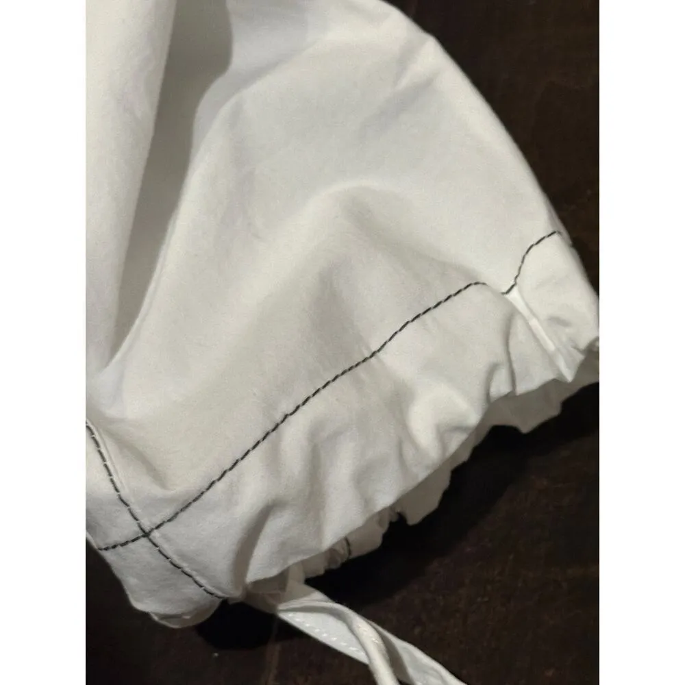 Brunello Cucinelli White Cargo pants Size 6 - Image 7