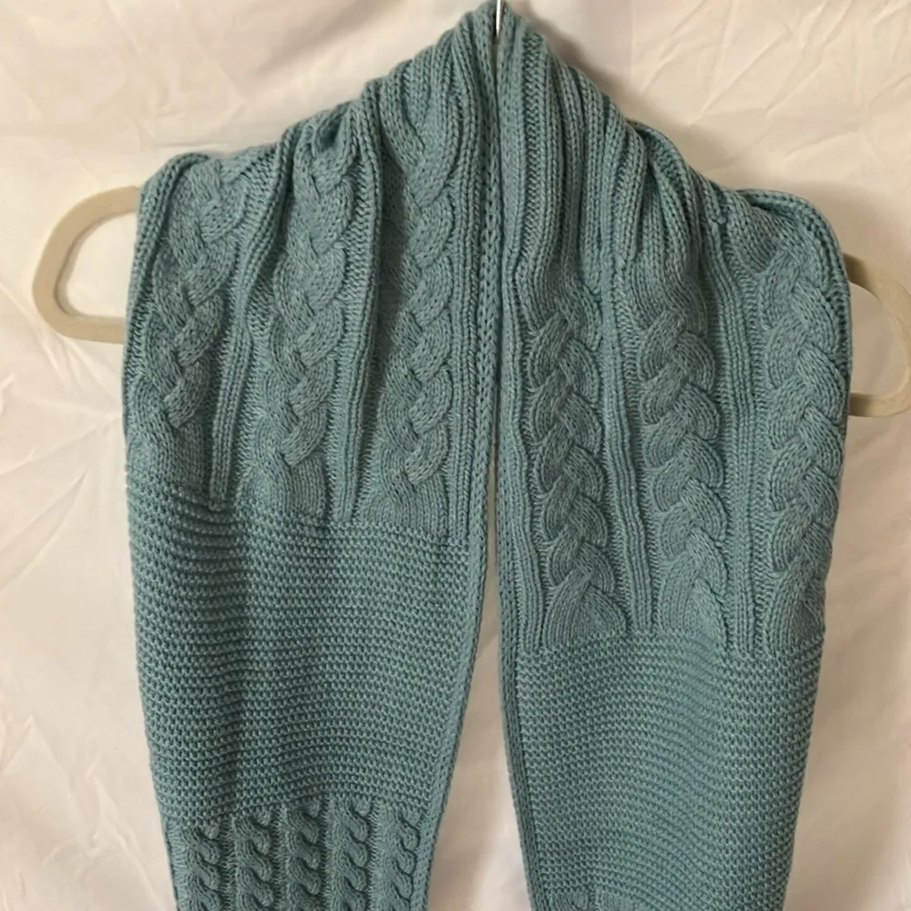 Kate Spade: NWT Sky Blue Cable Knit Scarf - Image 15