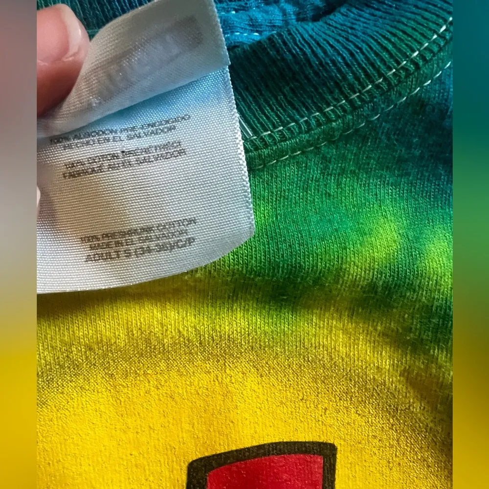 Adult Bucees beaver tie dye short sleeve shirt - Image 2