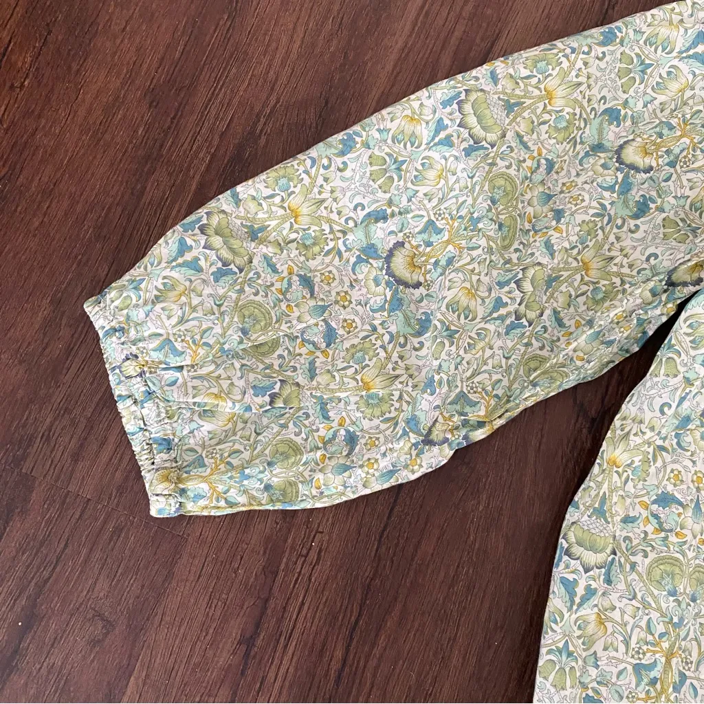 Liberty Art Fabrics For J. Crew Floral Peasant Bohemian Top in size S - Image 9