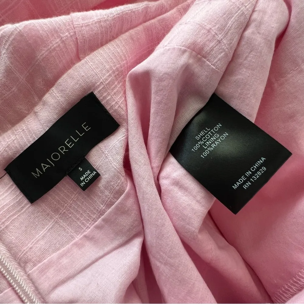 Majorelle  Pink Ruffle Jumpsuit - Image 13