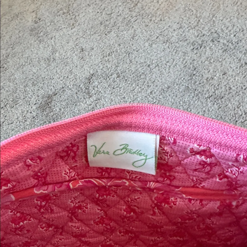 Vera Bradley Pink Quilted Bag - Image 5