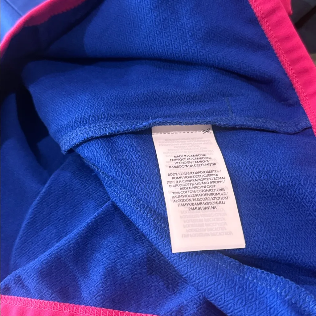 NWT $168 RLX Ralph Lauren Women's Tech Terry Full Zip Vest IN  New Iris Blue - Image 8